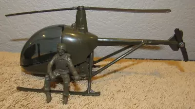 New-Ray Army Military Helicopter & Pilot Figure • $20.99