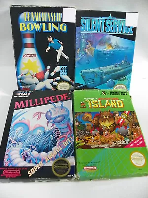 Lot Of 4 Boxed Nintendo Games All Complete With Book`s Authentic Tested Nes • $79.99