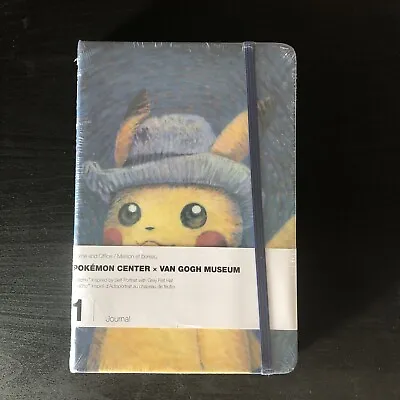 Pokemon Center X Van Gogh Museum: Pikachu Journal IN HAND • £19