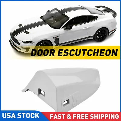 For 2015-2022 Ford Mustang Driver Door Handle Key Lock Cap Hole Cover Bezel NEW • $15.19