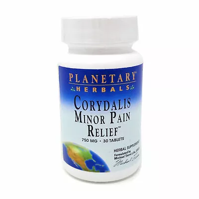 $12.49 • Buy Corydalis Minor Pain Relief 750mg By Planetary Herbals - 30 Tablet