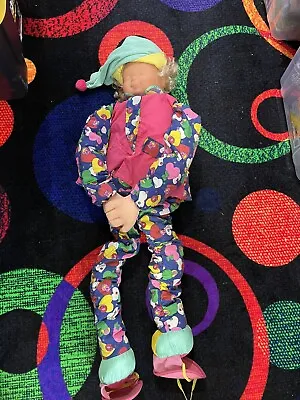 Vintage My Size Two-Faced Double- Sided Asleep/Awake Suzie Stretch Doll • $24.95