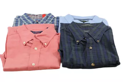 Aeropostale Izod Roundtree & Yorke Van Heusen Lot Of 4 Men's Dress Shirt Medium • $26.99