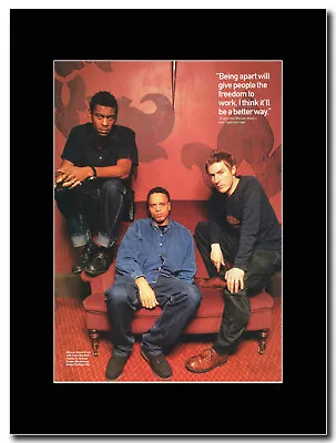 Massive Attack - Open Marriage - Matted Mounted Magazine Artwork • £16.99