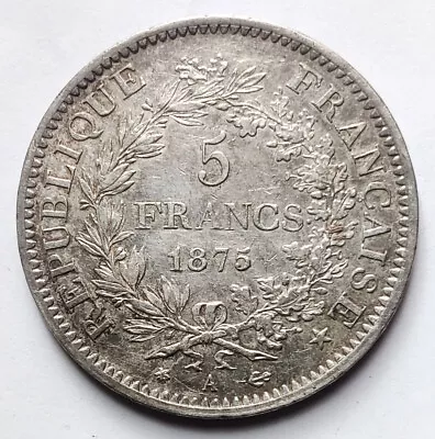 5 Francs Hercules 1875 A • $21.78