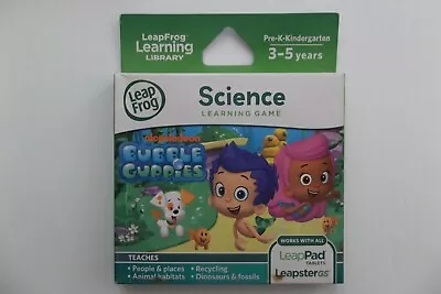 LeapFrog Explorer Bubble Guppies Science Learning Game Ages 3-5. • $39.29