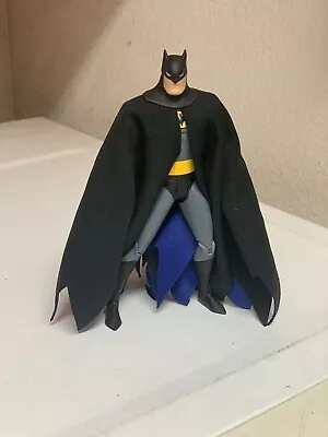 Custom Batman Animated CAPE ONLY 1/12 DC Collectibles Mcfarlane Not Figure • $16.99
