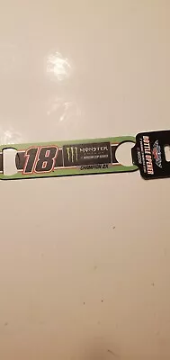 Kyle Busch Joe Gibbs Racing 2019  Nascar Monster Energy Champion Bottle Opener  • $16.14