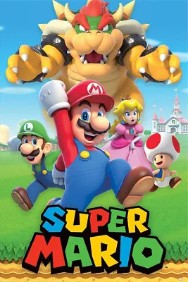 Super Mario - Gaming Poster (Mario Luigi & Friends) (Size: 24  X 36 ) • $12.99