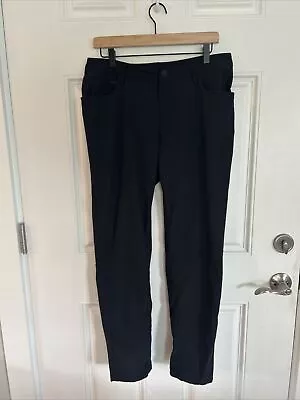 All In Motion Pants Mens 34x30 Black Golf Chino Performance Stretch Casual. • $15.50