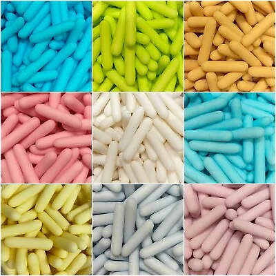 £2.25 • Buy Macaroni Rods Edible Matt Cupcake Sprinkles Cake Toppers Decorations Birthday