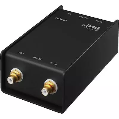 IMG Stageline FGA-102 Unbalanced Stereo Line Transformer / Hum Destroyer • £34.99