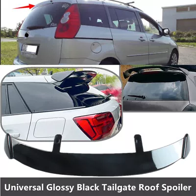 Universal Gloss Black Fit For Mazda 5 2006-2010 Rear Roof Spoiler Modified Wing • $84.99