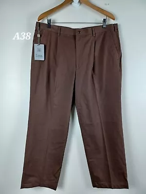 Lynx Golf Collection Brown Pants 38X30 • $23.99