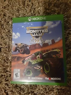 Monster Jam Steel Titans - Microsoft Xbox One • $10