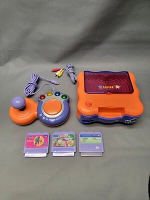 $38 • Buy V.SMILE TV Learning System Vtech Console With 2 Controllers No Power Cord