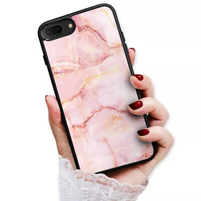 ( For IPhone 8 ) Back Case Cover H23235 Pink Marble • $9.99