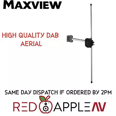 Maxview VHF DAB Outside/Inside Aerial For Digital Radio + 10m Cable & Fixings • £14.99