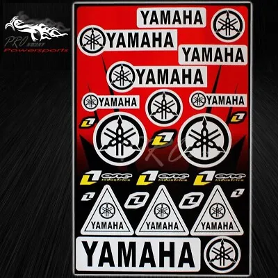 Automotive Sponsor Logo Decal Sticker For Yamaha Motorcycle/Dirt Bike/ATV/Helmet • $12.78