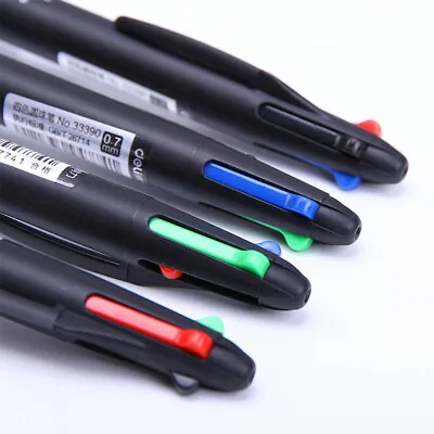 0.7MM 4 In 1 MultiColor Pen Ballpoint Pen Colorful Retractable Ballpoint Pen • $6.06