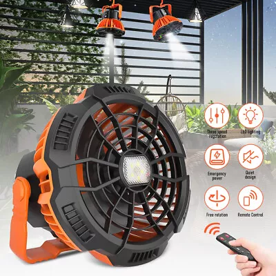 Aire Acondicionado Frio Ventilador Portatil Recargable Abanico De Piso Con Luz • $24.99