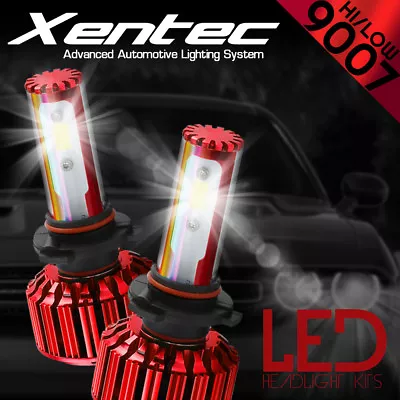 XENTEC LED HID Headlight Conversion Kit 9007 HB5 6000K 1995-2001 Plymouth Neon • $32.99