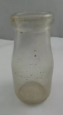 Vtg Younger Devine Dairy Company Chicago ILL IL Milk Bottle 1/2 Pt 1916 Illinois • $29.95