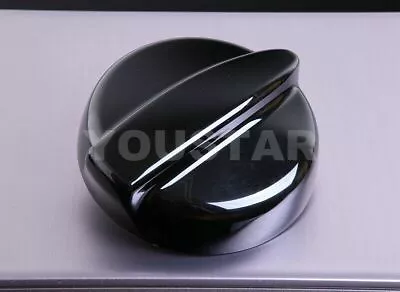 DELUXE GLOSS BLACK Petrol Cap Gas Fuel Tank Cover For MINI Cooper S R53 01-06 • $38.94