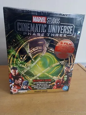 Marvel Studios Cinematic Universe: Phase Three Part One 4K UHD & Blu Ray *NEW* • £22.99