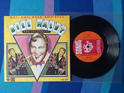 £4.79 • Buy BILL HALEY 7  Vinyl Single Record HAIL HAIL ROCK N ROLL. Sonet 1979