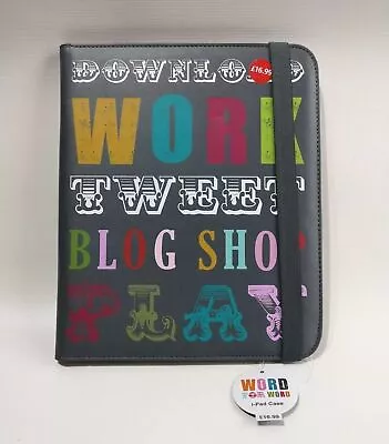 Word For Word I-pad & Android Tablet Soft Pu Case 9.6  • £9.99