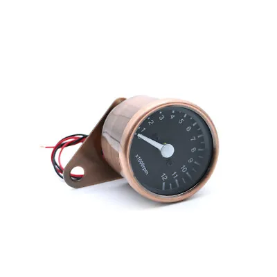 Motorcycle Ratio 1:7 Mechanical Tachometer Tach Gauge  For Cafe Racer • $15.49