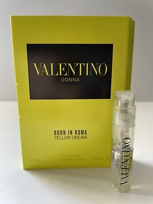 Valentino Donna Born In Roma Yellow Dream Ladies EDP 1.2ml Sample Spray X 1 • £3.75