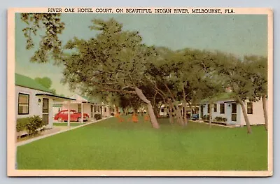 River Oak Hotel Court Melbourne Florida P243A • $3.99