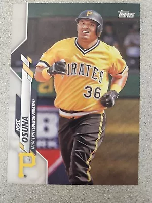 2020 Topps #375 Jose Osuna Pirates • $0.99