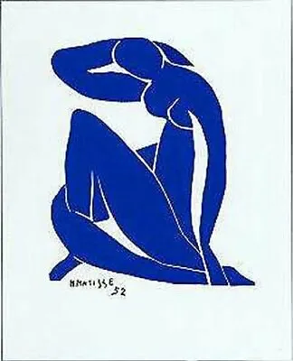 Blue Nude Ii By Henri Matisse 20x16 Museum Art Print Poster • $16.99