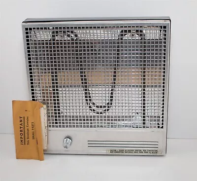 Vintage Markel Bathroom Mountable Electric Heater Stainless -Made In USA • $199.99