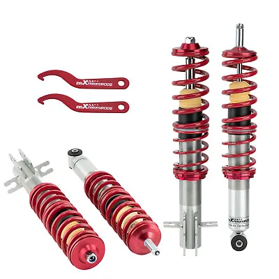 Coilover Kit For VW Golf I Rabbit Cabrio 74-84 Shock Struts Volkswagen MK1 Red • $206.75