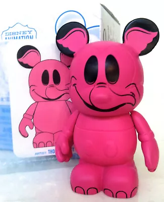 Disney Vinylmation 3  Animation 1 Dark Solid Pink Elephant Variant Chaser Figure • $65.99