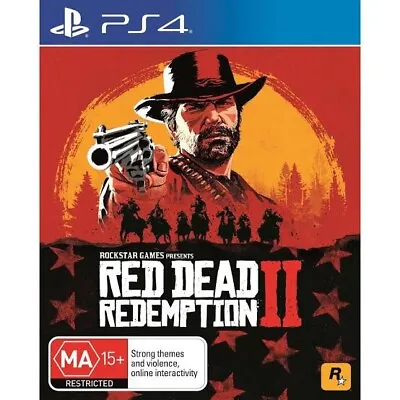 Red Dead Redemption 2 PS4 BRAND NEW SEALED • $37.80