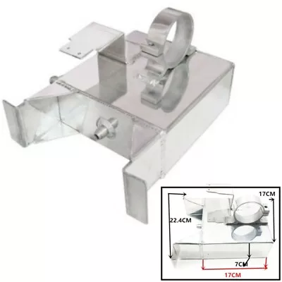 Universal 1.5L Billet Undercar Fuel Surge Tank For 044 Fuel Pump AN Dash Fitting • $55.50