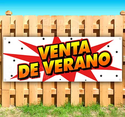 Venta De Verano Advertising Vinyl Banner Flag Sign Many Sizes USA SPANISH • $31.09