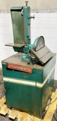 $825 • Buy POWERMATIC #30A 6  / 12  BELT / DISC SANDER - Built In Dust Collector 