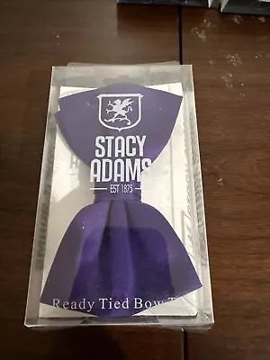 Stacy Adams Purple Bow Ties • $7.99