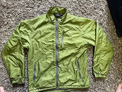 OUTDOOR RESEARCH PRIMALOFT NEOPLUME JACKET MEN'S Large Green Puffer Down • $49.99