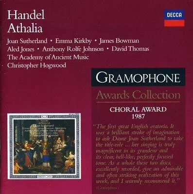 Athalia (Hogwood Aam) (Gramophone Awards Collection) • £11