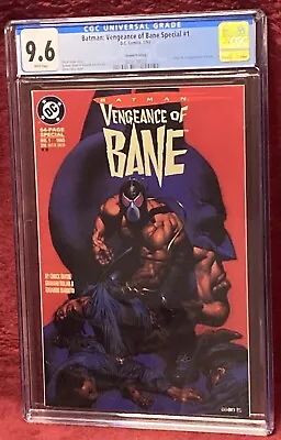 🔥 🔑 CGC 9.6 BATMAN VENGEANCE OF BANE #1 1st Appearance Origin 2nd Print🔥 🔑 • $115