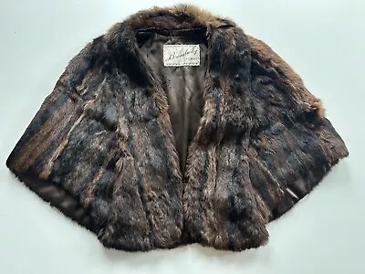 Vintage Broadway Furs Stole *Flaws • $40