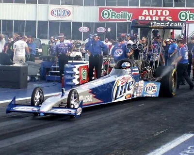 Larry Dixon Miller Lite Top Fuel Close Up Shot 8x10 Glossy Photo #7z • $2.69