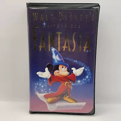 Fantasia - Vintage - Walt Disney - Masterpiece - VHS - 1132 Clam Shell Case • $5.99